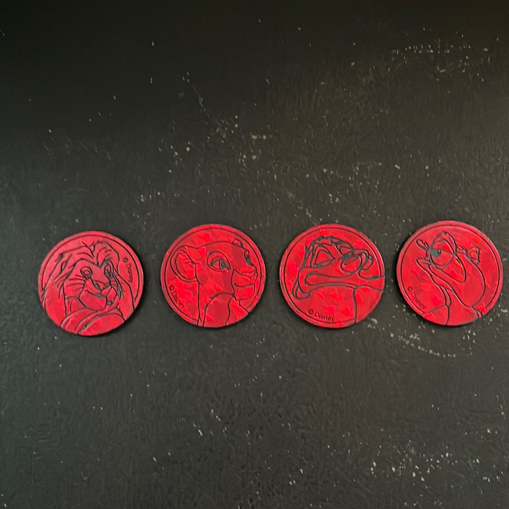 Collectibles: Disney’s The Lion King Pog Slammers, Set of 4